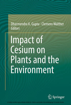 Gupta / Walther | Impact of Cesium on Plants and the Environment | E-Book | sack.de