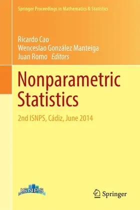 Cao / Romo / González Manteiga |  Nonparametric Statistics | Buch |  Sack Fachmedien