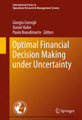 Consigli / Kuhn / Brandimarte |  Optimal Financial Decision Making under Uncertainty | eBook | Sack Fachmedien