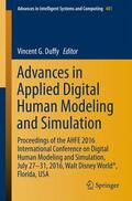 Duffy |  Advances in Applied Digital Human Modeling and Simulation | Buch |  Sack Fachmedien