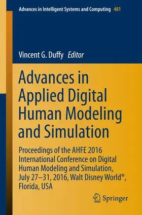 Duffy | Advances in Applied Digital Human Modeling and Simulation | E-Book | sack.de