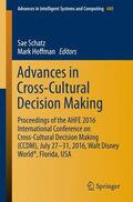 Hoffman / Schatz |  Advances in Cross-Cultural Decision Making | Buch |  Sack Fachmedien