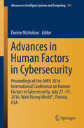 Nicholson |  Advances in Human Factors in Cybersecurity | eBook | Sack Fachmedien
