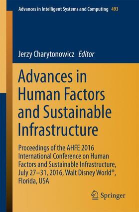 Charytonowicz |  Advances in Human Factors and Sustainable Infrastructure | Buch |  Sack Fachmedien
