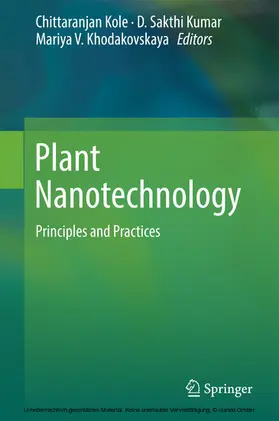 Kole / Kumar / Khodakovskaya | Plant Nanotechnology | E-Book | www.sack.de