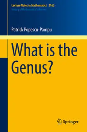 Popescu-Pampu |  What is the Genus? | eBook | Sack Fachmedien