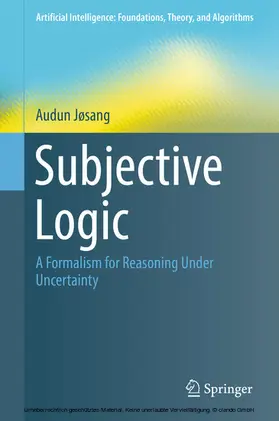 Jøsang |  Subjective Logic | eBook | Sack Fachmedien