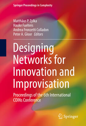Zylka / Fuehres / Fronzetti Colladon | Designing Networks for Innovation and Improvisation | E-Book | sack.de