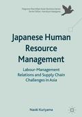 Kuriyama |  Japanese Human Resource Management | Buch |  Sack Fachmedien