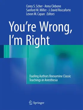 Scher / Clebone / Miller |  You're Wrong, I'm Right | Buch |  Sack Fachmedien