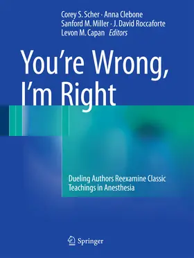 Scher / Clebone / Miller |  You’re Wrong, I’m Right | eBook | Sack Fachmedien
