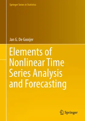 De Gooijer | Elements of Nonlinear Time Series Analysis and Forecasting | E-Book | www.sack.de