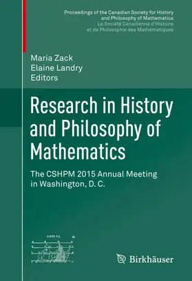 Zack / Landry |  Research in History and Philosophy of Mathematics | Buch |  Sack Fachmedien