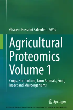 Salekdeh | Agricultural Proteomics Volume 1 | E-Book | sack.de