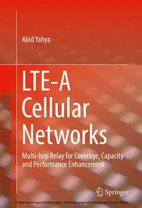 Yahya |  LTE-A Cellular Networks | eBook | Sack Fachmedien
