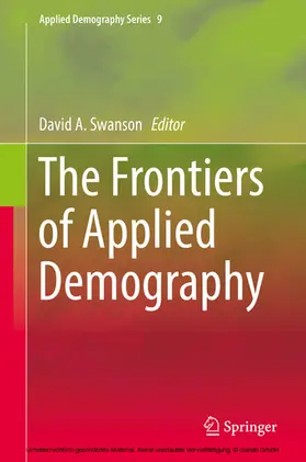 Swanson |  The Frontiers of Applied Demography | eBook | Sack Fachmedien
