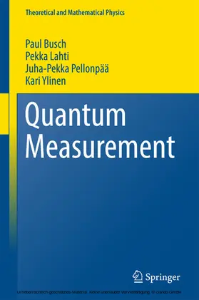 Busch / Lahti / Pellonpää | Quantum Measurement | E-Book | www.sack.de