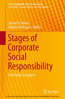 Idowu / Vertigans |  Stages of Corporate Social Responsibility | eBook | Sack Fachmedien