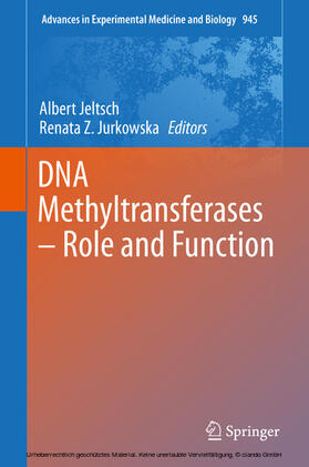 Jeltsch / Jurkowska | DNA Methyltransferases - Role and Function | E-Book | sack.de