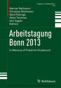 Ballmann / Blohmann / Faltings |  Arbeitstagung Bonn 2013 | eBook | Sack Fachmedien