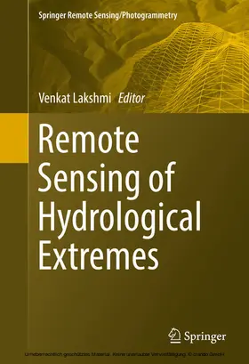 Lakshmi |  Remote Sensing of Hydrological Extremes | eBook | Sack Fachmedien