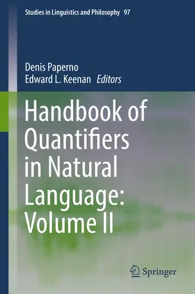 Paperno / Keenan | Handbook of Quantifiers in Natural Language: Volume II | E-Book | sack.de