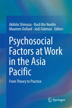 Shimazu / Bin Nordin / Dollard |  Psychosocial Factors at Work in the Asia Pacific | eBook | Sack Fachmedien