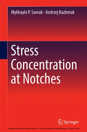 Savruk / Kazberuk | Stress Concentration at Notches | E-Book | www.sack.de