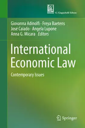 Adinolfi / Baetens / Micara |  International Economic Law | Buch |  Sack Fachmedien