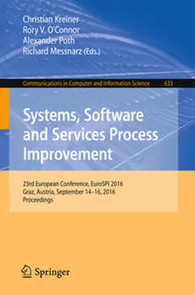 Kreiner / O'Connor / Poth | Systems, Software and Services Process Improvement | E-Book | sack.de