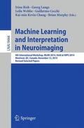 Rish / Langs / Wehbe |  Machine Learning and Interpretation in Neuroimaging | Buch |  Sack Fachmedien
