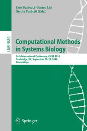 Bartocci / Lio / Paoletti | Computational Methods in Systems Biology | E-Book | sack.de