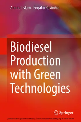Islam / Ravindra | Biodiesel Production with Green Technologies | E-Book | www.sack.de