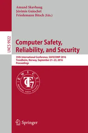 Skavhaug / Guiochet / Bitsch | Computer Safety, Reliability, and Security | E-Book | sack.de