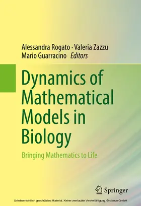 Rogato / Zazzu / Guarracino | Dynamics of Mathematical Models in Biology | E-Book | www.sack.de