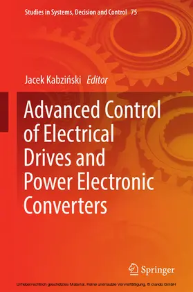 Kabzinski / Kabzinski | Advanced Control of Electrical Drives and Power Electronic Converters | E-Book | sack.de