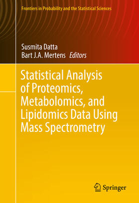 Datta / Mertens | Statistical Analysis of Proteomics, Metabolomics, and Lipidomics Data Using Mass Spectrometry | E-Book | sack.de