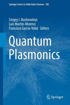 Bozhevolnyi / Martin-Moreno / Garcia-Vidal | Quantum Plasmonics | E-Book | www.sack.de