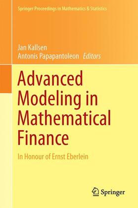 Papapantoleon / Kallsen | Advanced Modelling in Mathematical Finance | Buch | 978-3-319-45873-1 | sack.de