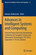 Shakhovska |  Advances in Intelligent Systems and Computing | Buch |  Sack Fachmedien