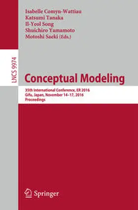 Comyn-Wattiau / Tanaka / Song |  Conceptual Modeling | eBook | Sack Fachmedien