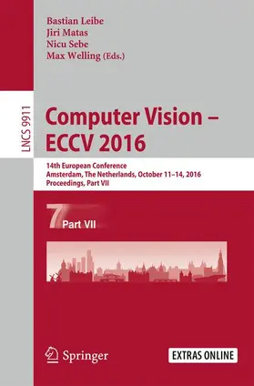 Leibe / Welling / Matas |  Computer Vision - ECCV 2016 | Buch |  Sack Fachmedien
