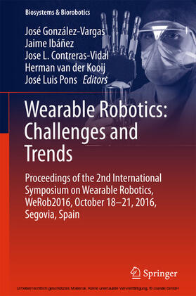 González-Vargas / Ibáñez / Contreras-Vidal | Wearable Robotics: Challenges and Trends | E-Book | sack.de