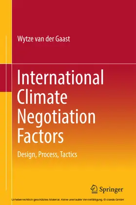 van der Gaast | International Climate Negotiation Factors | E-Book | www.sack.de