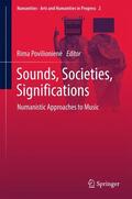 Povilioniene / Povilioniene |  Sounds, Societies, Significations | Buch |  Sack Fachmedien