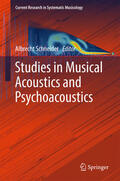 Schneider |  Studies in Musical Acoustics and Psychoacoustics | eBook | Sack Fachmedien