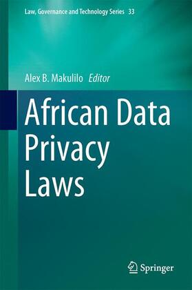 Makulilo | African Data Privacy Laws | Buch | 978-3-319-47315-4 | sack.de