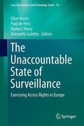 Norris / Galetta / de Hert |  The Unaccountable State of Surveillance | Buch |  Sack Fachmedien