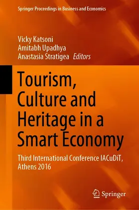Katsoni / Upadhya / Stratigea |  Tourism, Culture and Heritage in a Smart Economy | eBook | Sack Fachmedien
