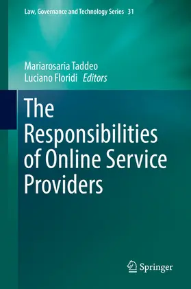 Taddeo / Floridi | The Responsibilities of Online Service Providers | E-Book | sack.de